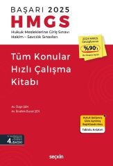Seçkin 2025 BAŞARI HMGS Tüm Konular Konu Anlatımlı Hızlı Çalışma Kitabı 4. Baskı - Özge Şen, İbrahim Burak Şen Seçkin Yayınları