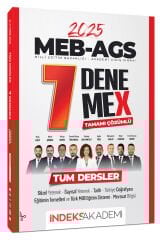 SÜPER FİYAT - İndeks Akademi 2025 MEB-AGS Tüm Dersler 7 DenemeX Çözümlü İndeks Akademi Yayıncılık