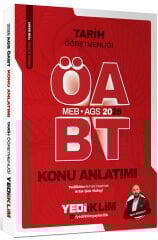 Yediiklim 2026 ÖABT MEB-AGS Tarih Öğretmenliği Konu Anlatımı - Yasin Korkut Yediiklim Yayınları