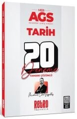 Retro 2025 MEB-AGS Tarih 20 Deneme Çözümlü - Mehmet Celal Özyıldız Retro Yayıncılık