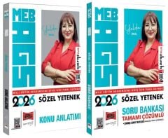 Yargı 2026 MEB-AGS Sözel Yetenek Konu Anlatımı + Soru Bankası 2 li Set - Yelda Ünal Yargı Yayınları