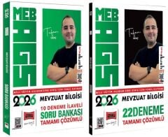Yargı 2026 MEB-AGS Mevzuat Bilgisi Soru Bankası + 22 Deneme 2 li Set - Tufan Genç Yargı Yayınları