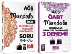 Retro ÖABT MEB-AGS Rehberlik ve Psikolojik Danışmanlık Mandala Soru Bankası + 3 Deneme 2 li Set - Fatih Koca, Selim Sırrı Atay Retro Yayıncılık
