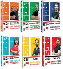 Yargı 2026 MEB-AGS Tüm Dersler Soru Bankası 6 lı Set Yargı Yayınları