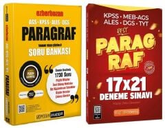 Pegem + EVP 2026 KPSS MEB-AGS ALES DGS Paragraf Ezberbozan Soru Bankası + 21 Deneme 2 li Set Pegem + EVP Akademi Yayınları