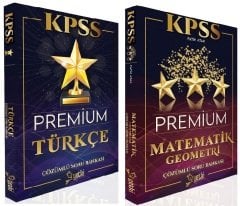 Yetki KPSS Türkçe+Matematik Premium Soru Bankası 2 li Set Yetki Yayıncılık