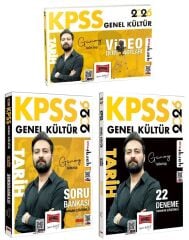 Yargı 2026 KPSS Tarih Video Ders Notları + Soru Bankası + 22 Deneme 3 lü Set - Günay Göktaş Yargı Yayınları