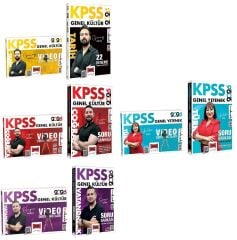Yargı 2026 KPSS Tarih + Coğrafya + Vatandaşlık + Türkçe Video Ders Notları + Soru Bankası 8 li Set Yargı Yayınları