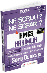 Dizgi Kitap 2025 Hukuk Atölyesi HMGS Hakimlik Borçlar Hukuku Genel-Özel Hükümler Ne Sordu Ne Sorar Soru Bankası Çözümlü - Mustafa Dinçdemir Dizgi Kitap