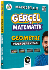 F10 Yayınları DGS KPSS TYT ALES Gerçel Matematik Geometri Video Ders Kitabı - Muhammet Elçi F10 Yayınları