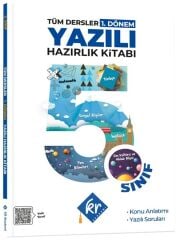 KR Akademi 5. Sınıf Tüm Dersler 1. Dönem Yazılı Hazırlık Kitabı KR Akademi Yayınları
