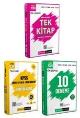 Pegem 2026 KPSS Ön Lisans Konu Anlatımlı + Soru Bankası + 10 Deneme 3 lü Set Pegem Akademi Yayınları