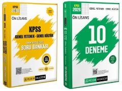 Pegem 2026 KPSS Ön Lisans Soru Bankası + 10 Deneme 2 li Set Pegem Akademi Yayınları