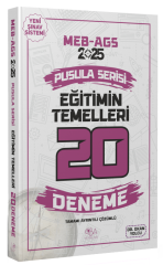 SÜPER FİYAT - CBA Yayınları 2025 MEB-AGS Eğitimin Temelleri 20 Deneme Çözümlü Pusula Serisi - Okan Yolcu CBA Yayınları