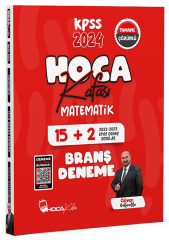 SÜPER FİYAT - Hoca Kafası 2024 KPSS Matematik 15+2 Deneme Çözümlü - Güven Göllüoğlu Hoca Kafası Yayınları