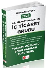 Akfon 2025 GYS Ticaret Bakanlığı İç Ticaret Grubu Soru Bankası Çözümlü Görevde Yükselme - Hilmi Aslantürk Akfon Yayınları