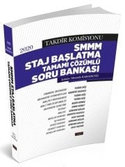 Savaş 2020 SMMM Staj Başlatma Takdir Komisyonu Soru Bankası Çözümlü - Mustafa Karadeniz Savaş Yayınları