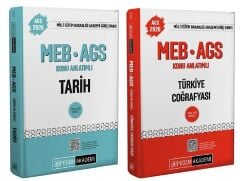 Pegem 2026 MEB-AGS Tarih + Türkiye Coğrafyası Konu Anlatımlı 2 li Set Pegem Akademi Yayınları