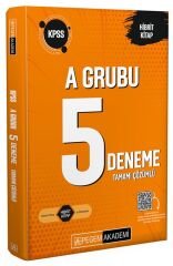 Pegem 2025 KPSS A Grubu 5 Deneme Çözümlü Pegem Akademi Yayınları