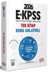 Editör 2026 EKPSS Konu Anlatımlı Tek Kitap Editör Yayınları