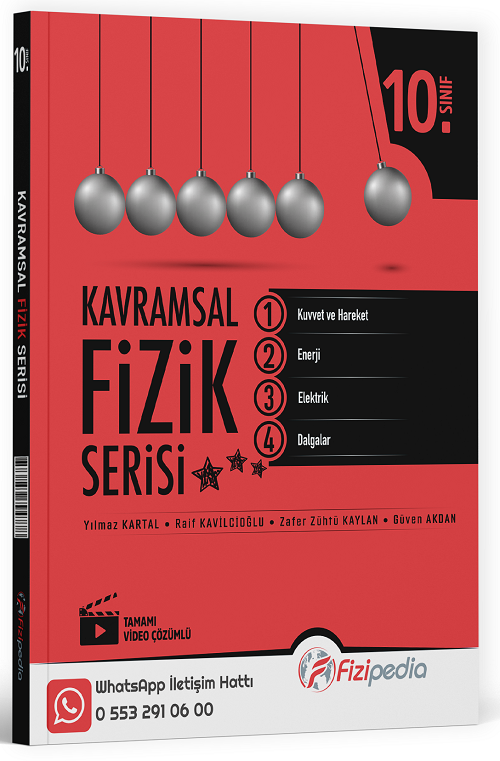 Fizipedia 10. Sınıf Kavramsal Fizik Serisi Soru Bankası Fizipedia Yayınları