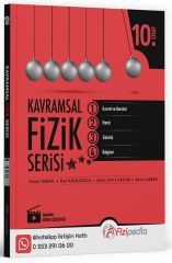 Fizipedia 10. Sınıf Kavramsal Fizik Serisi Soru Bankası Fizipedia Yayınları