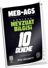 EVP Akademi 2026 MEB-AGS Mevzuat Bilgisi 10 Deneme Çözümlü EVP Akademi