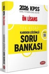 Data 2026 KPSS Ön Lisans Soru Bankası Çözümlü Tek Kitap Data Yayınları