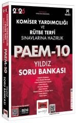Yargı 2026 Komiser Yardımcılığı ve Rütbe Terfi PAEM-10 Yıldız Soru Bankası Çözümlü Yargı Yayınları