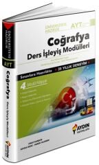Aydın YKS AYT Coğrafya Ders İşleyiş Modülleri Aydın Yayınları