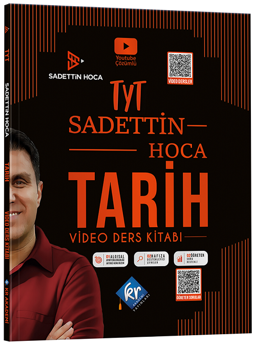 KR Akademi YKS TYT Tarih Video Ders Kitabı - Sadettin Akyayla KR Akademi