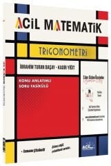 Acil YKS AYT Acil Matematik Trigonometri Konu Anlatımlı Soru Fasikülü Acil Yayınları