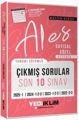 Yediiklim 2026 ALES Master Çıkmış Sorular Son 10 Sınav Çözümlü Yediiklim Yayınları