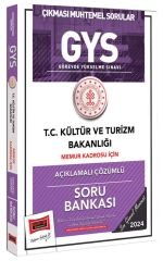 Yargı 2024 GYS Kültür ve Turizm Bakanlığı Memur Soru Bankası Çözümlü Görevde Yükselme Yargı Yayınları
