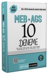 Pegem 2026 MEB-AGS Tüm Dersler 10 Deneme Çözümlü Pegem Akademi Yayınları