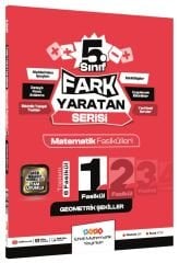 Etkili Matematik 5. Sınıf Matematik Fasikülleri-1 Geometrik Şekiller Fark Yaratan Serisi Etkili Matematik Yayınları