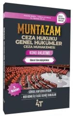 4T Yayınları MUNTAZAM Ceza Hukuku Genel Hükümler, Ceza Muhakemesi Konu Anlatımı 2. Baskı - Abdullah Başol 4T Yayınları