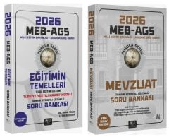 CBA Yayınları 2026 MEB-AGS Eğitimin Temelleri + Mevzuat Soru Bankası 2 li Set Pusula Serisi - Okan Yolcu CBA Yayınları