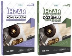 İlken 2025 Adli İdari Hakimlik İcra İflas Hukuku İHZAR Konu + Soru Bankası 2 li Set - Ünal Aydın İlken Yayınları