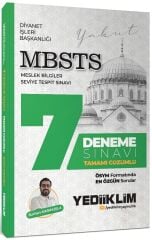 SÜPER FİYAT - Yediiklim MBSTS 7 Deneme Çözümlü - Burhan Karakışla Yediiklim Yayınları
