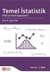 Pegem Temel İstatistik SPSS ve Excel Uygulamalı 2. Baskı -  Şeref Tan Pegem Akademi Yayıncılık