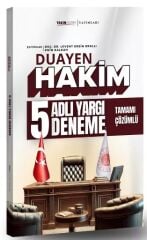 Yakın Eğitim Adli Yargı Hakimlik DUAYEN 5 Deneme Çözümlü Yakın Eğitim Yayınları
