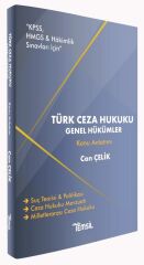 Temsil HMGS Hakimlik KPSS A Grubu Türk Ceza Hukuku Genel Hükümler Konu Anlatımı - Can Çelik Temsil Yayınları