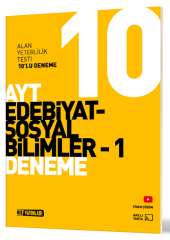 Hız Yayınları YKS AYT Edebiyat Sosyal Bilimler-1 10 Deneme Hız Yayınları