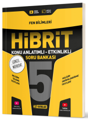 Hız Yayınları 5. Sınıf Fen Bilimleri Hibrit Konu Anlatımlı Etkinlikli Soru Bankası Hız Yayınları