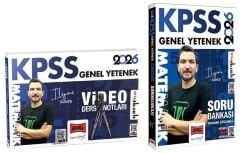 Yargı 2026 KPSS Matematik Video Ders Notları + Soru Bankası 2 li Set- İlyas Güneş Yargı Yayınları