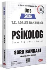 Data 2025 GYS ÜDS Adalet Bakanlığı Psikolog Soru Bankası Çözümlü Görevde Yükselme Ünvan Değişikliği Data Yayınları
