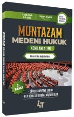 4T Yayınları MUNTAZAM Medeni Hukuk Konu Anlatımı 2. Baskı - Abdullah Başol 4T Yayınları
