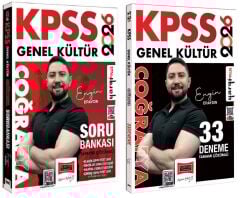 Yargı 2026 KPSS Coğrafya Soru Bankası  + 33 Deneme 2 li Set - Engin Eraydın Yargı Yayınları