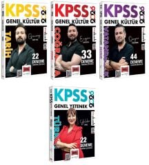 Yargı 2026 KPSS Tarih + Coğrafya + Vatandaşlık + Türkçe 121 Deneme 4 lü Set Yargı Yayınları